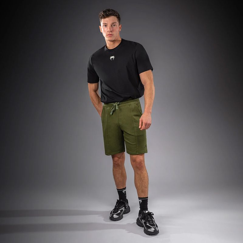 Férfi edzőshort Venum Classic Fleece Cotton khaki 2