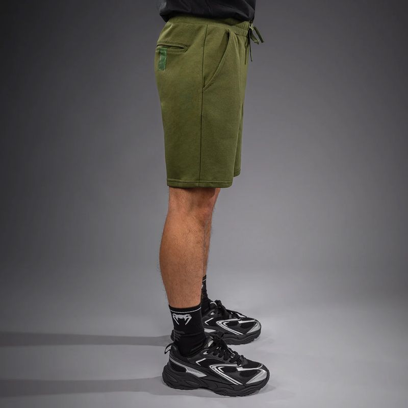 Férfi edzőshort Venum Classic Fleece Cotton khaki 5