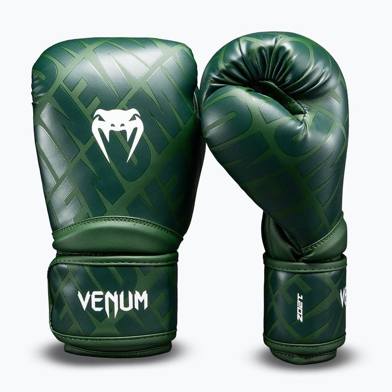Boxkesztyű Venum Contender 1.5 XT 3D Boxing forest green 2