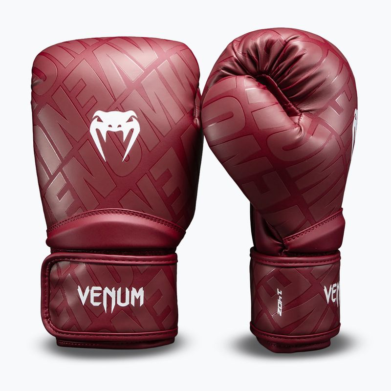 Boxkesztyű Venum Contender 1.5 XT 3D Boxing dark red 2