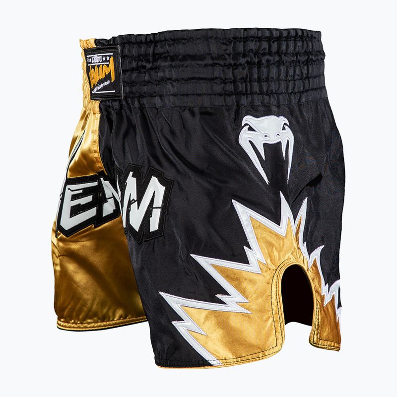 Férfi edzőshort Venum Inferno 2.0 Muay Thai black/gold 4