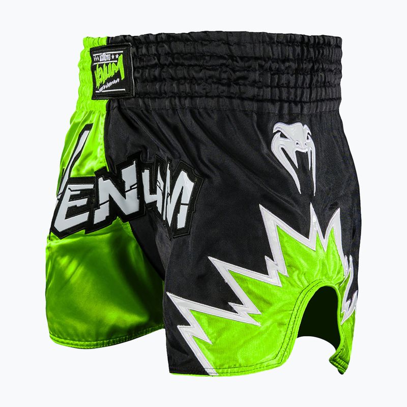 Férfi edzőshort Venum Inferno 2.0 Muay Thai yellow/black 4