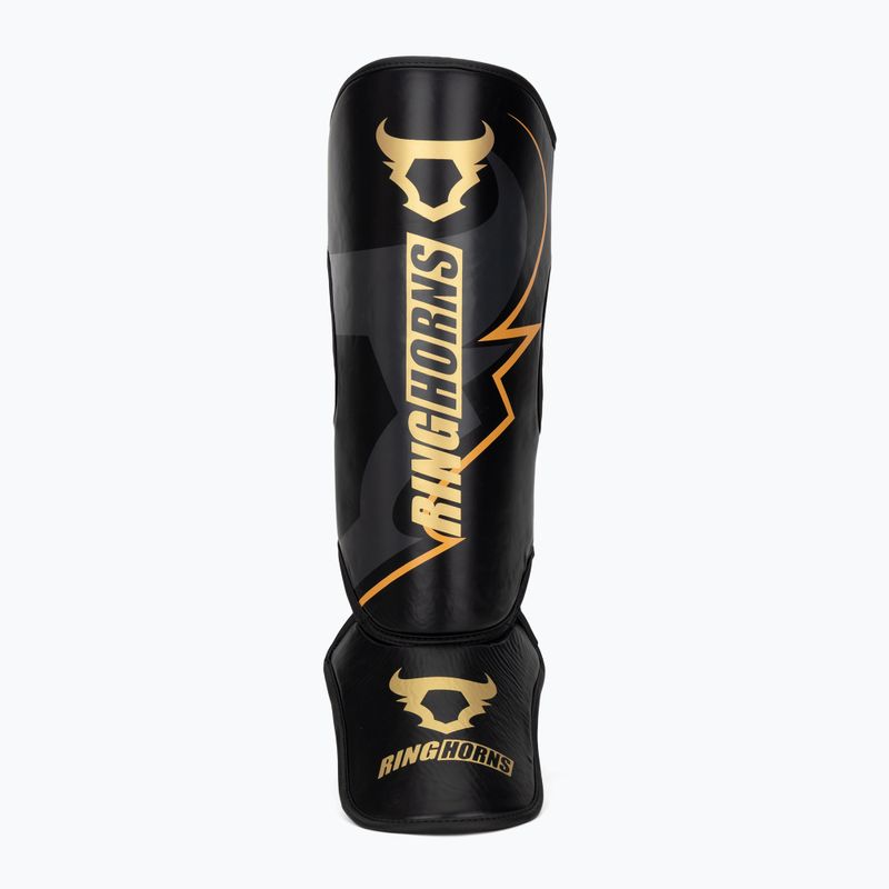 Sípcsont- és lábfejvédők Venum Ringhorns Charger Shin black/gold 4