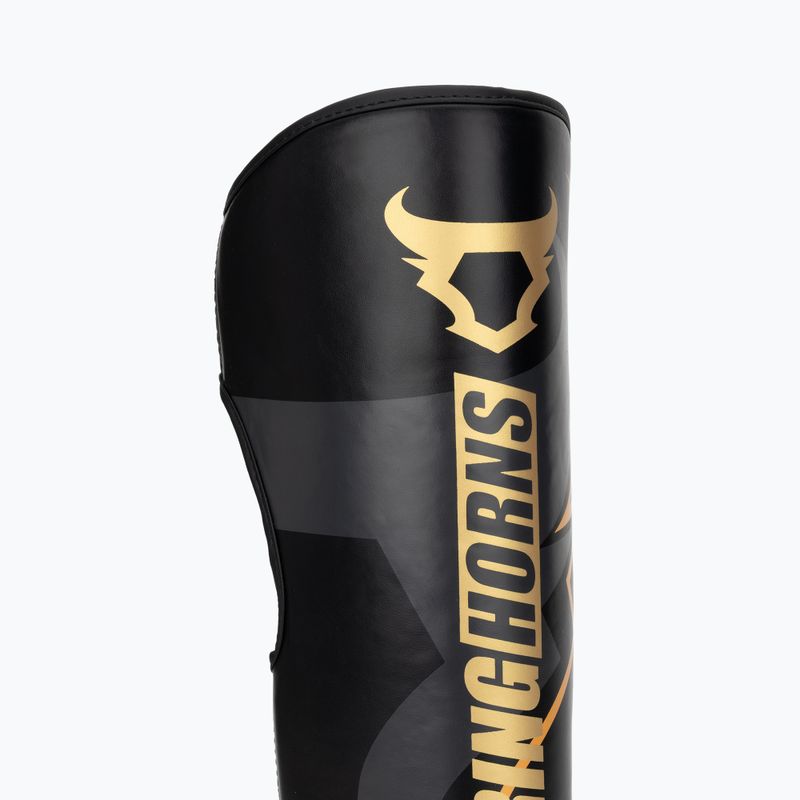 Sípcsont- és lábfejvédők Venum Ringhorns Charger Shin black/gold 6