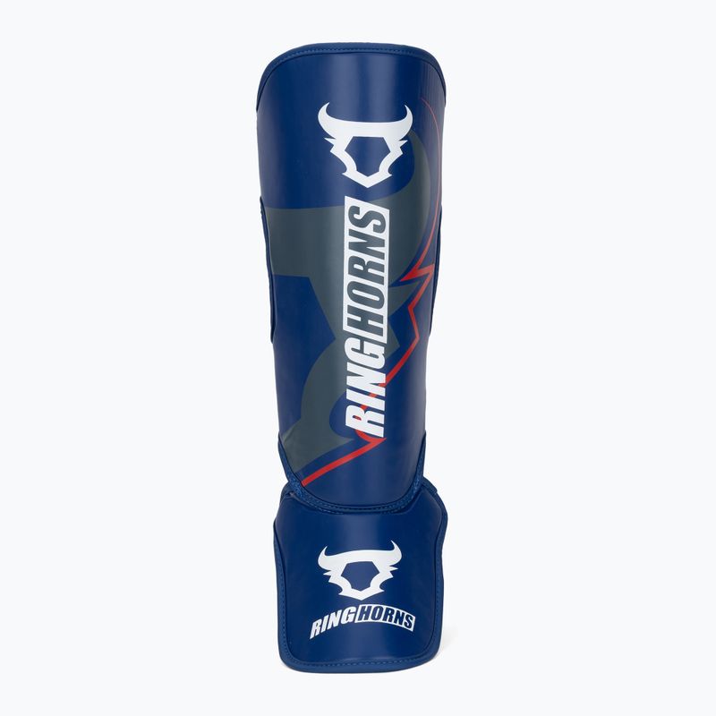 Sípcsont- és lábfejvédők Venum Ringhorns Charger Shin navy blue/red 4