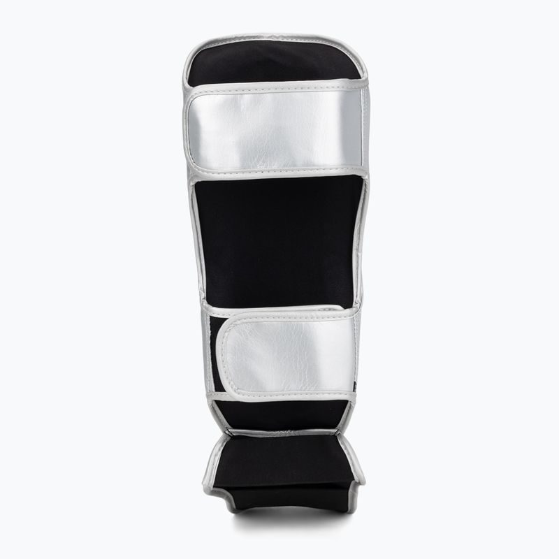 Sípcsont- és lábfejvédők Venum Ringhorns Charger Shin silver/black 5
