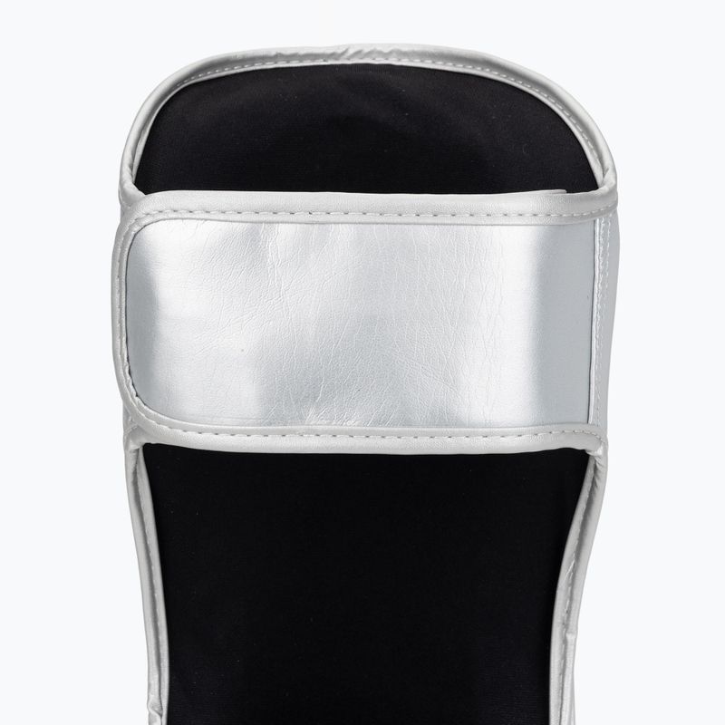 Sípcsont- és lábfejvédők Venum Ringhorns Charger Shin silver/black 7
