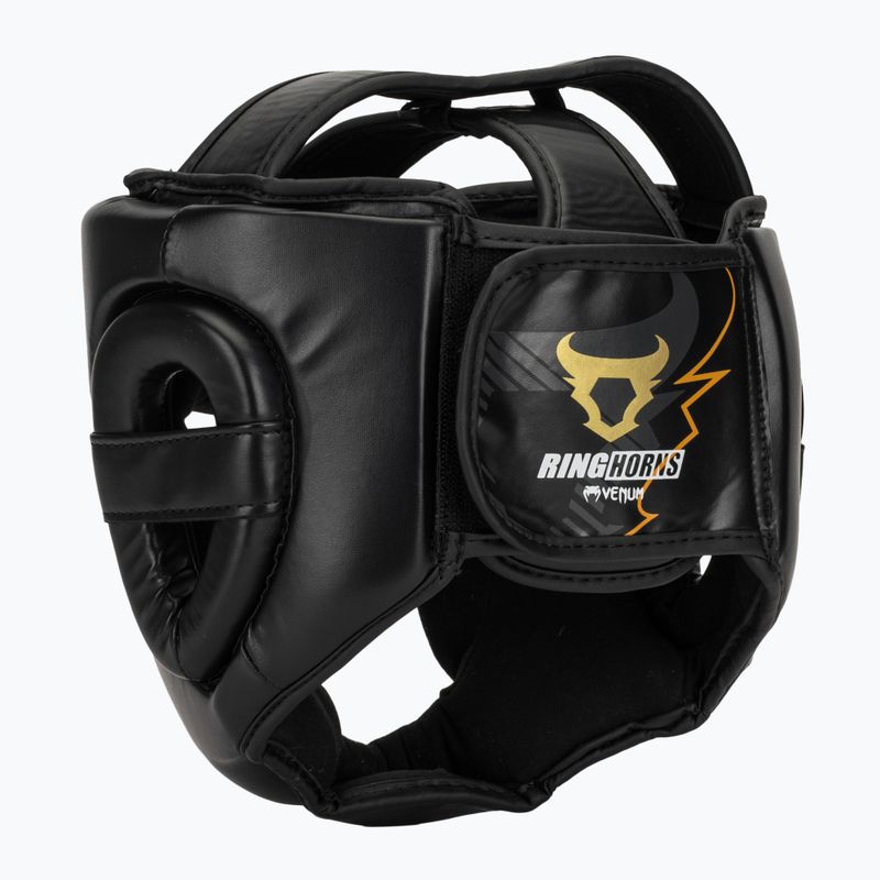 Bokszisak Venum Ringhorns Charger Headgear black/gold 3