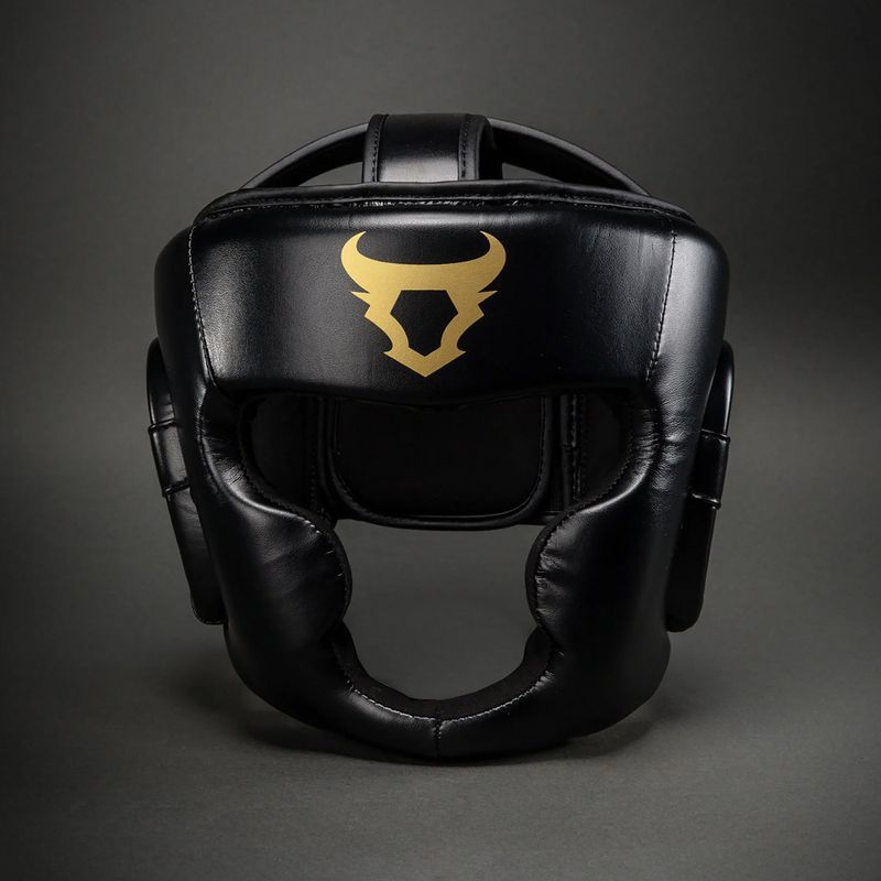 Bokszisak Venum Ringhorns Charger Headgear black/gold 2