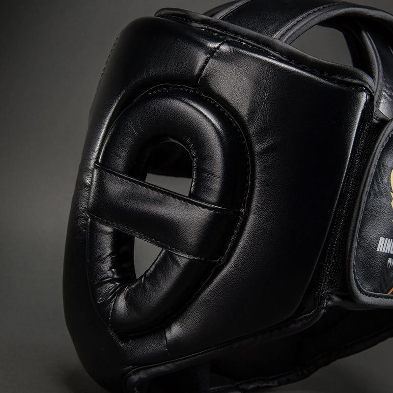 Bokszisak Venum Ringhorns Charger Headgear black/gold 4