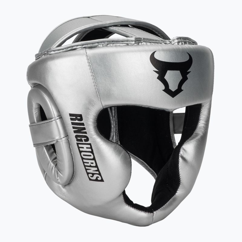 Bokszisak Venum Ringhorns Charger Headgear silver/black