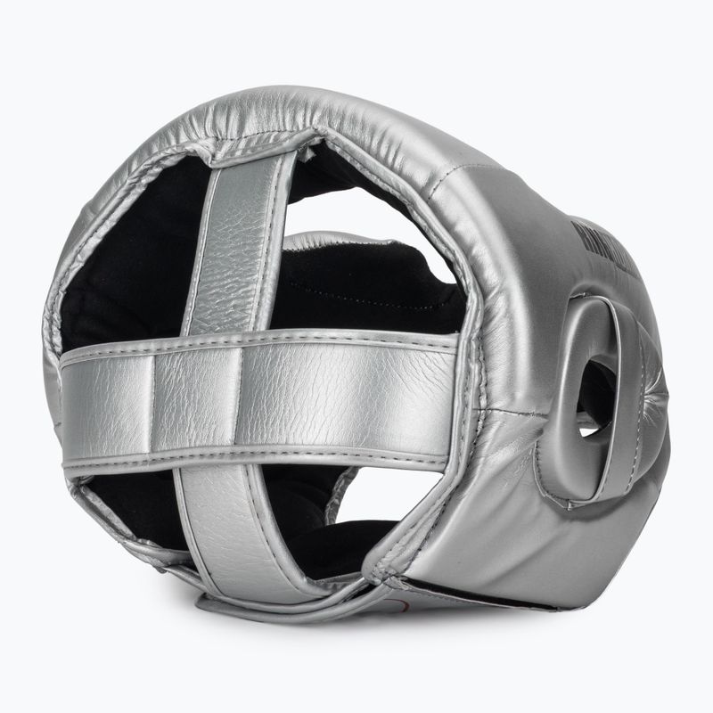 Bokszisak Venum Ringhorns Charger Headgear silver/black 6