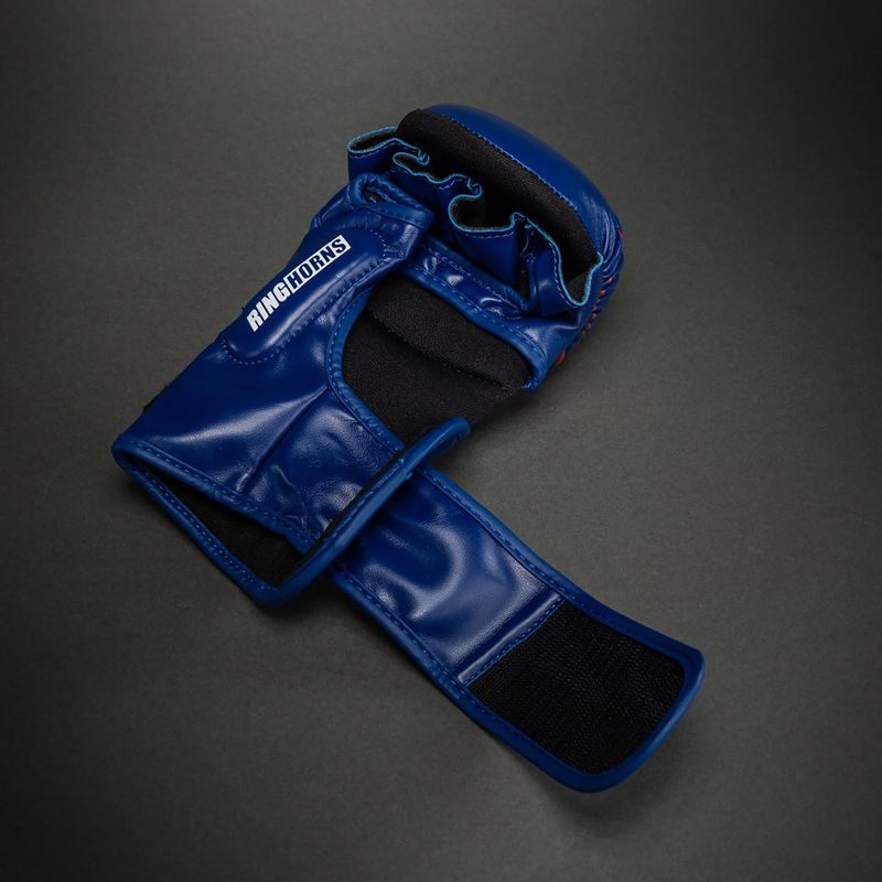 Sparring kesztyűk Venum Ringhorns Charger navy blue/red 4