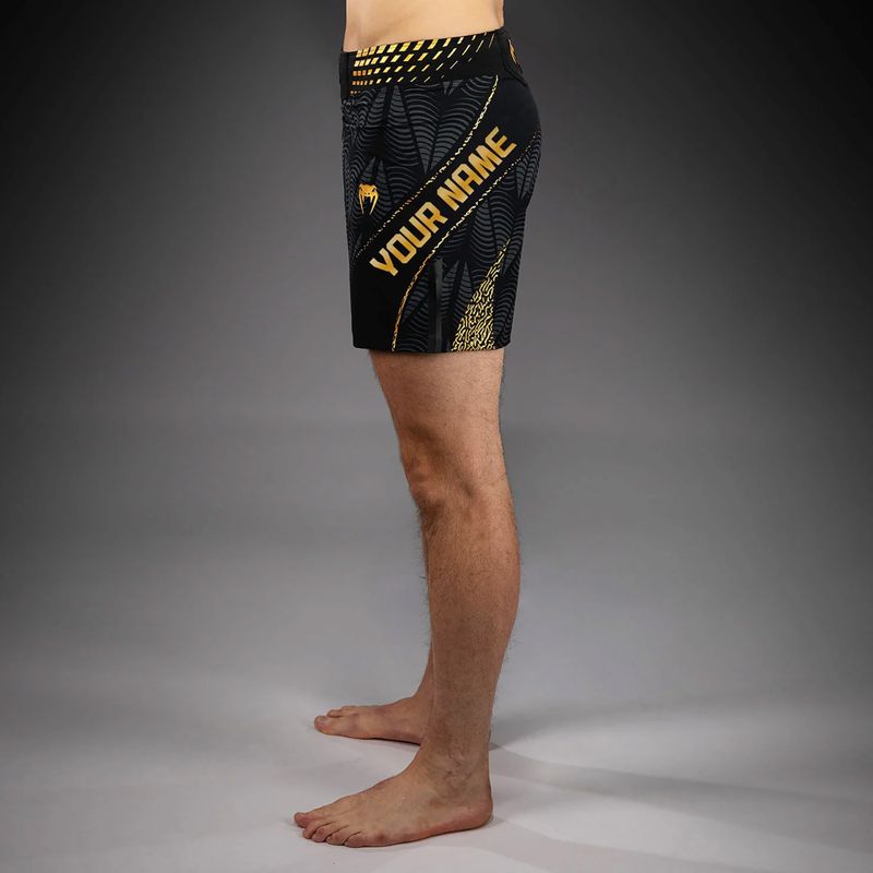Férfi edzőshort Venum Matupa Fightshorts black/grey/gold 6