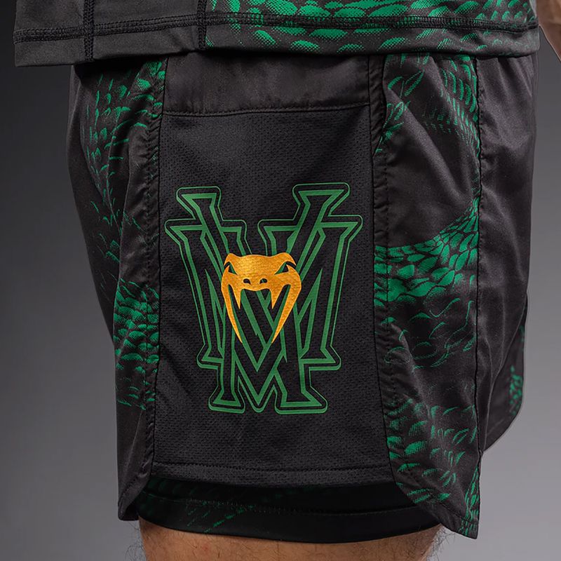 Férfi edzőshort Venum Matupa Training black/green/gold 6