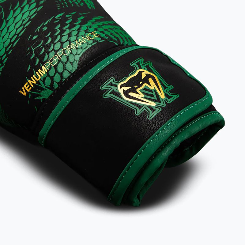 Boxkesztyű Venum Matupa Boxing black/green/gold 4