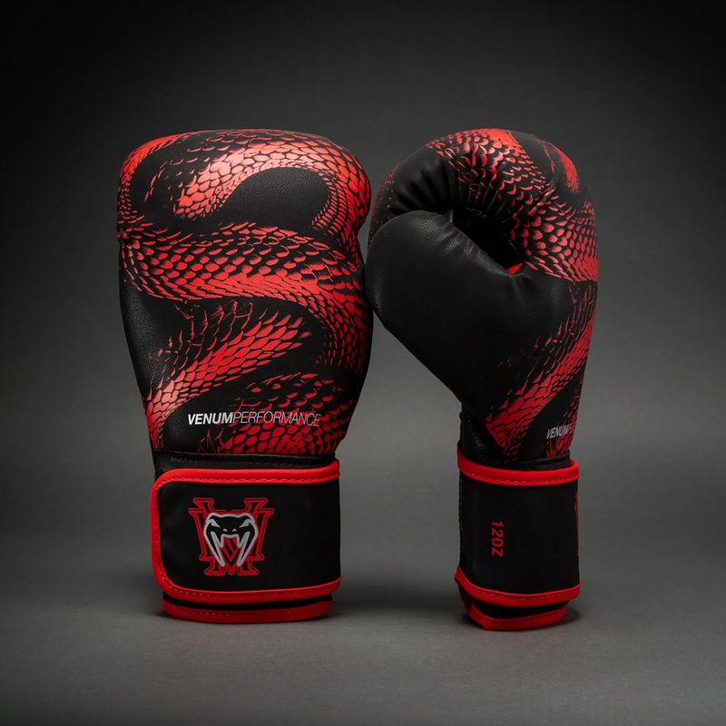 Boxkesztyű Venum Matupa Boxing black/red/silver 2