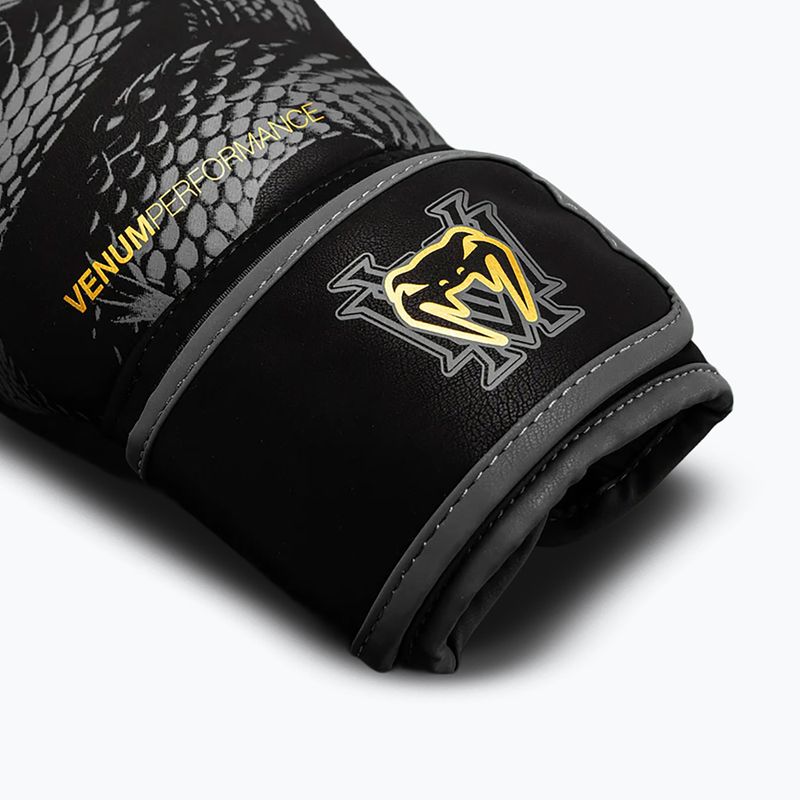 Boxkesztyű Venum Matupa Boxing black/grey/gold 4