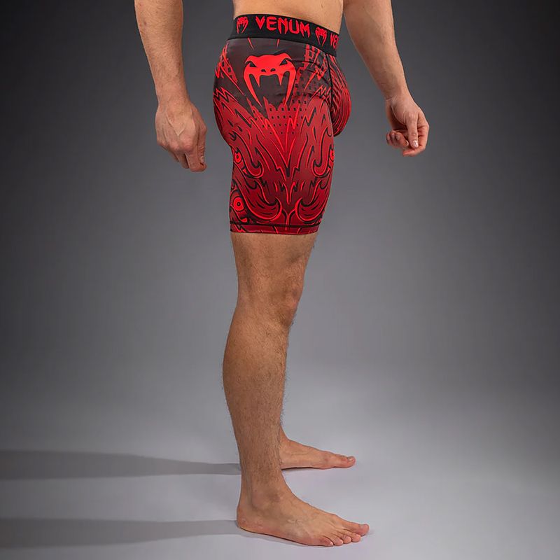 Férfi edzőshort Venum Wolf Attack Vale Tudo Shorts black/red 5