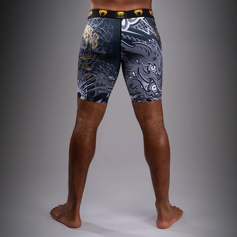 Férfi edzőshort Venum Wolf Attack Vale Tudo Shorts black/grey 3