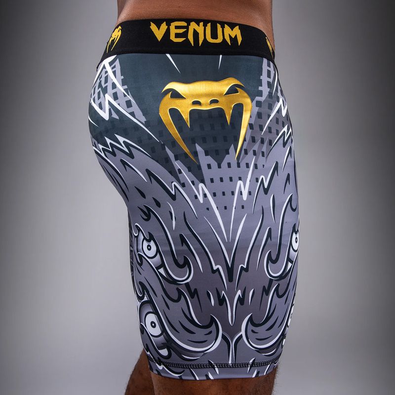 Férfi edzőshort Venum Wolf Attack Vale Tudo Shorts black/grey 8