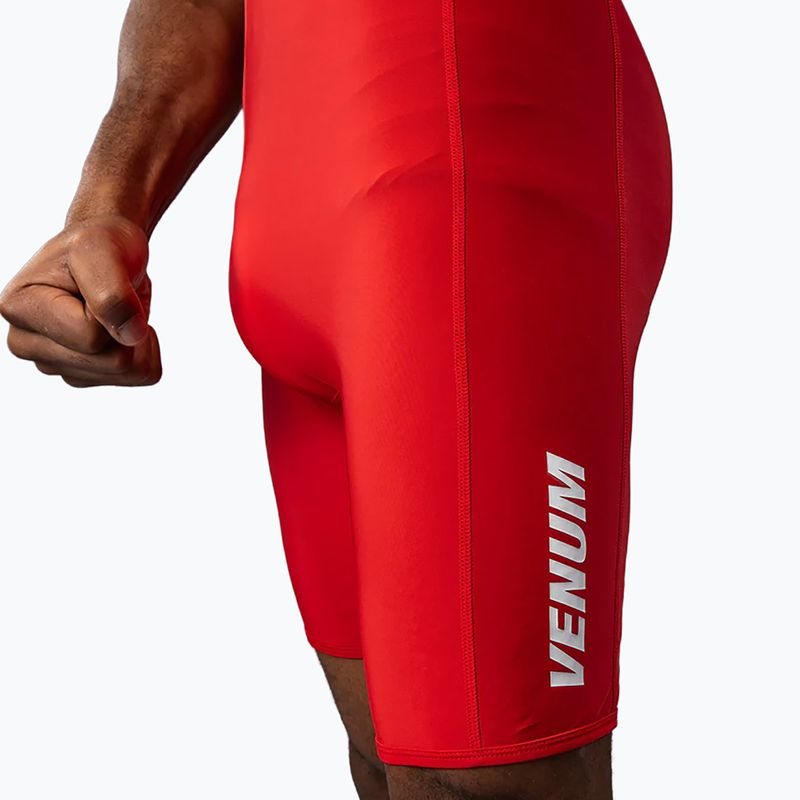 Férfi overál Venum Challenger Wrestling Singlet red 6