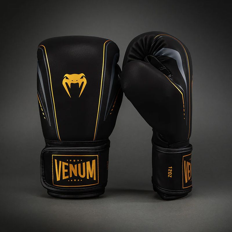 Bokszkesztyűk Venum Streamline Boxing black/gold 2