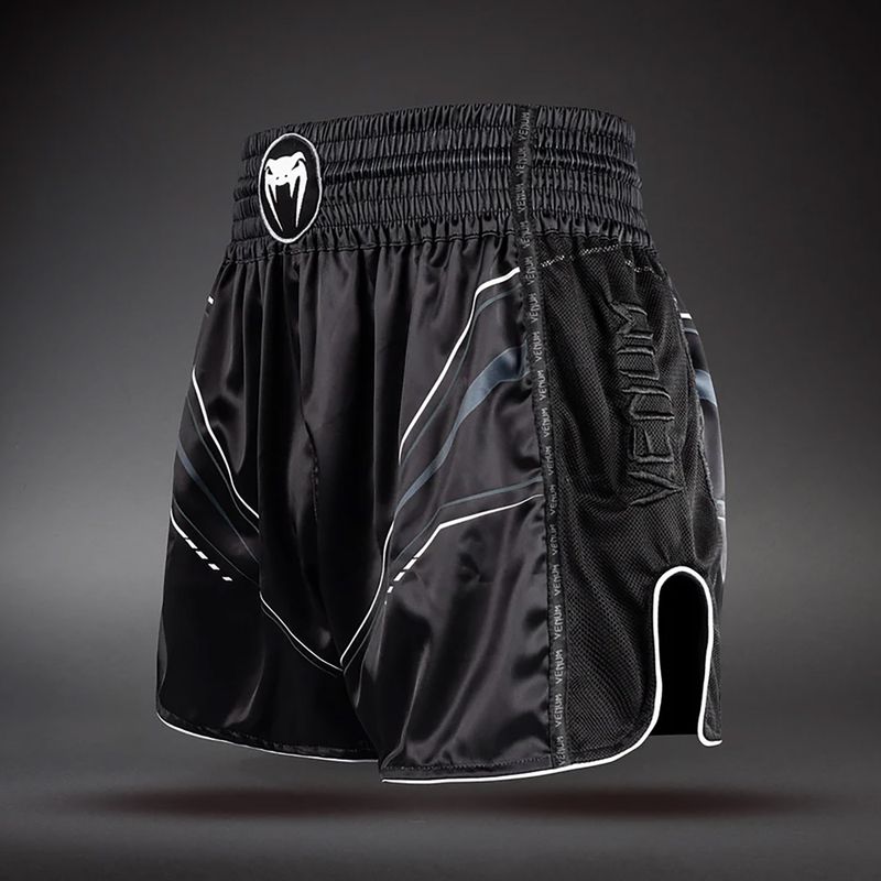 Férfi edző rövidnadrág Venum Streamline Muay Thai black/white 3