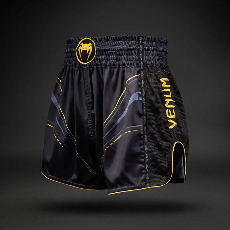 Férfi edző rövidnadrág Venum Streamline Muay Thai black/gold 4