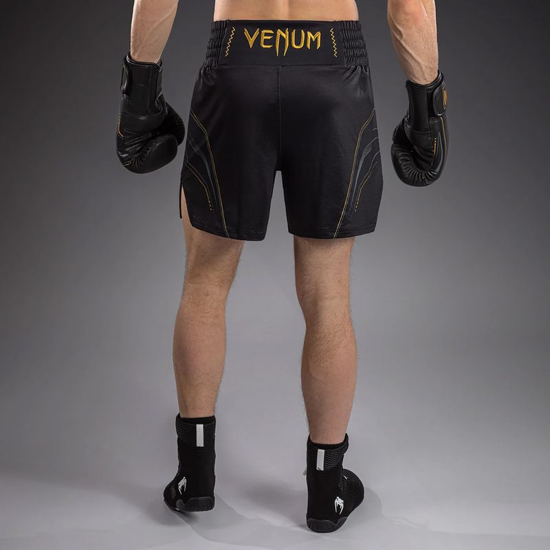 Férfi boksznadrág Venum Streamline Boxing black/gold 3