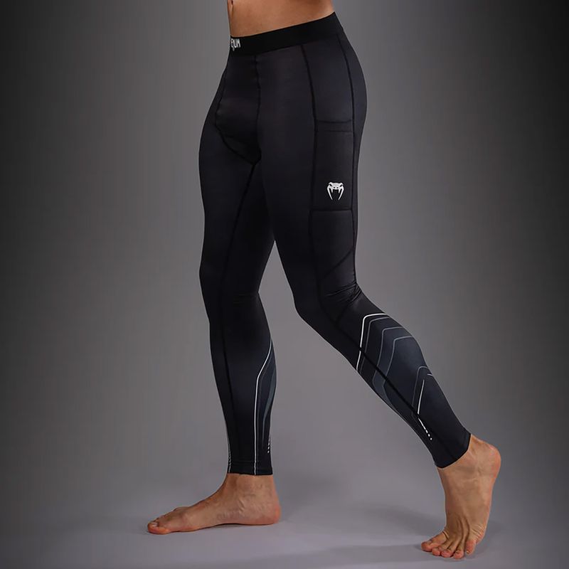 Férfi edzőleggingsek Venum Streamline Spats black/white 5