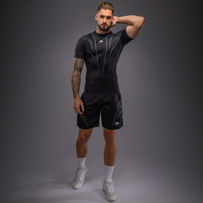 Férfi rashguard Venum Streamline black/white 2