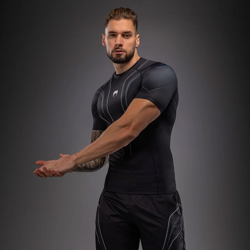 Férfi rashguard Venum Streamline black/white 4