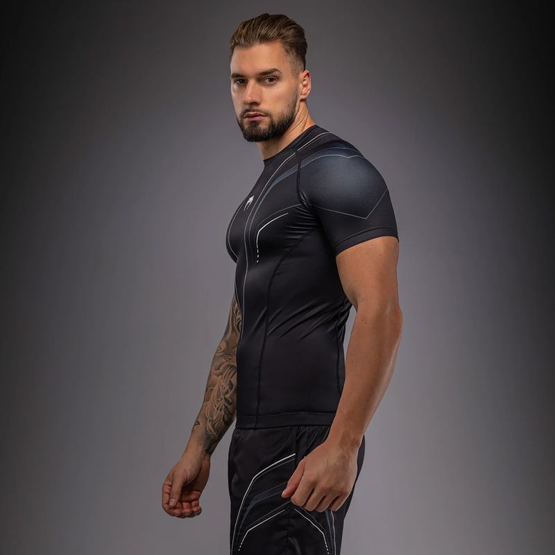 Férfi rashguard Venum Streamline black/white 5