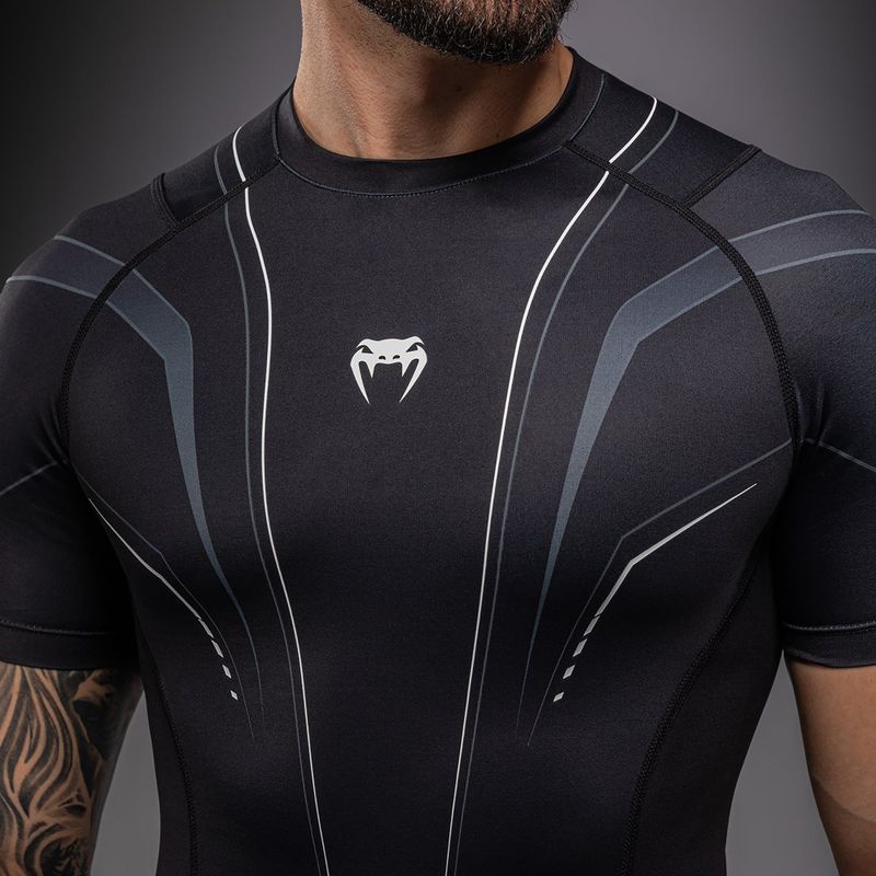 Férfi rashguard Venum Streamline black/white 7