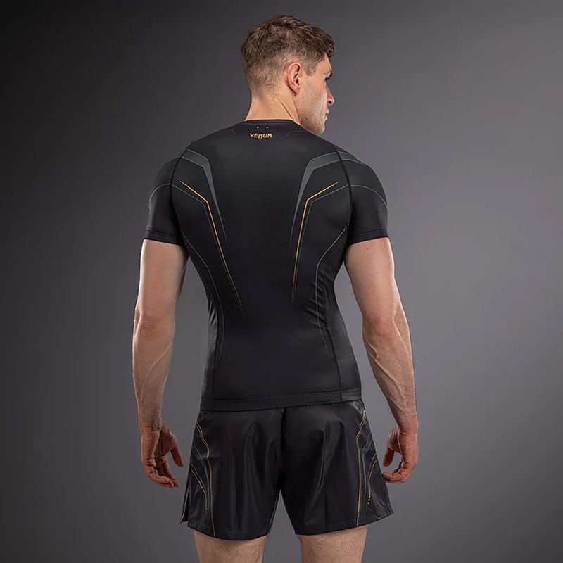 Férfi rashguard Venum Streamline black/gold 2