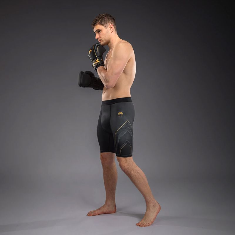 Férfi edző rövidnadrág Venum Streamline Vale Tudo black/gold 4