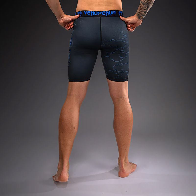Férfi edző rövidnadrág Venum Thunder Dragon Vale Tudo Black/Royal Blue 3