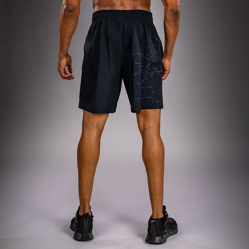 Férfi edző rövidnadrág Venum Thunder Dragon Training Black/Grey/Copper 3