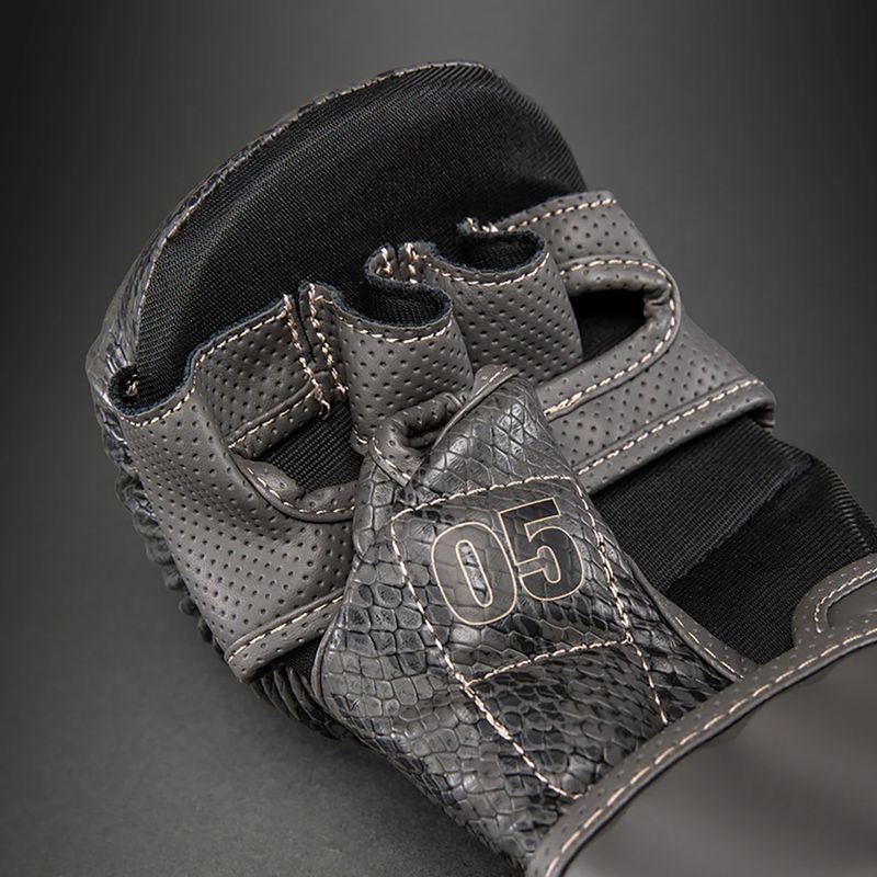 Sparringkesztyűk Venum Impact Evo Scales MMA Sparring dark grey 4