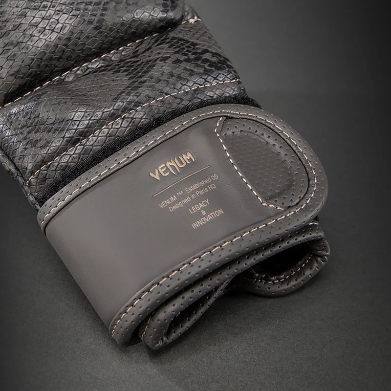 Sparringkesztyűk Venum Impact Evo Scales MMA Sparring dark grey 5