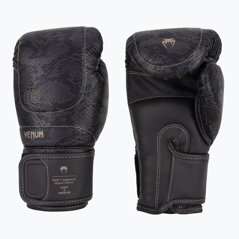 Bokszkesztyűk Venum Impact Evo Scales Boxing dark purple