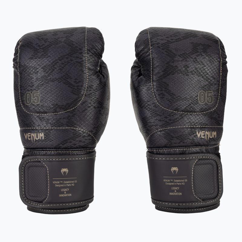 Bokszkesztyűk Venum Impact Evo Scales Boxing dark purple 2