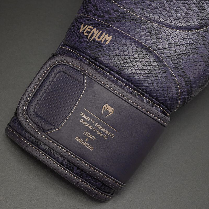 Bokszkesztyűk Venum Impact Evo Scales Boxing dark purple 3