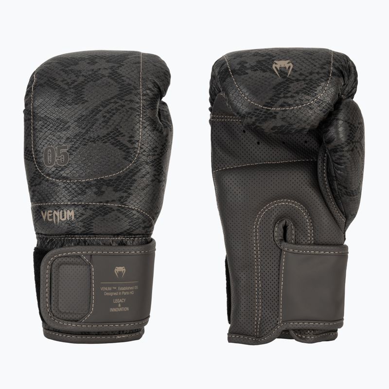 Bokszkesztyűk Venum Impact Evo Scales Boxing dark grey