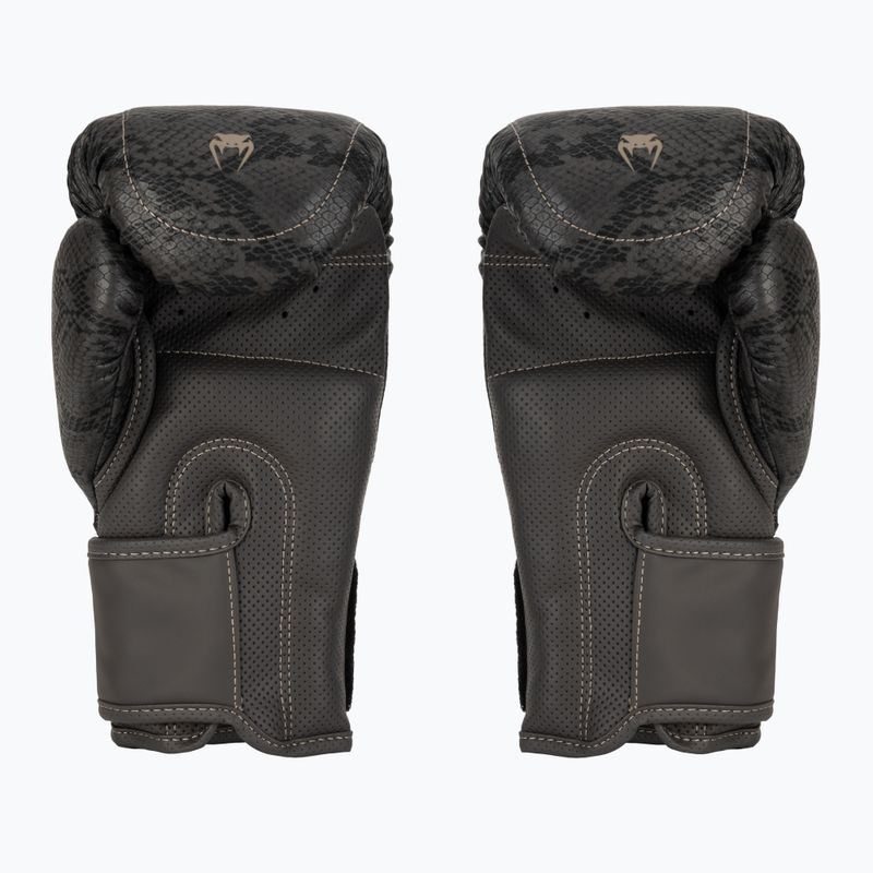 Bokszkesztyűk Venum Impact Evo Scales Boxing dark grey 3
