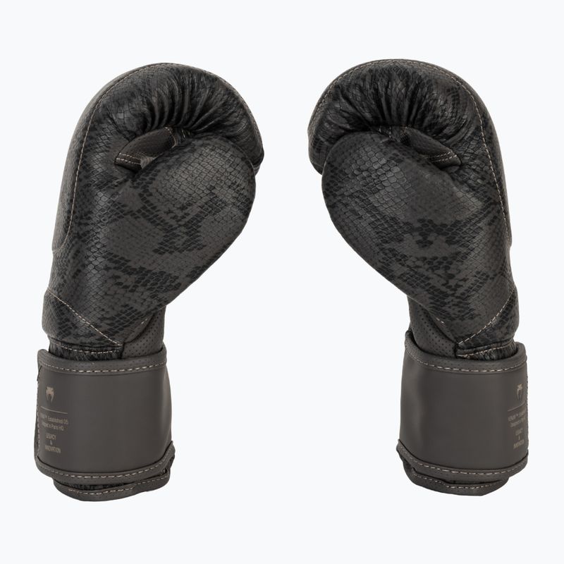 Bokszkesztyűk Venum Impact Evo Scales Boxing dark grey 4