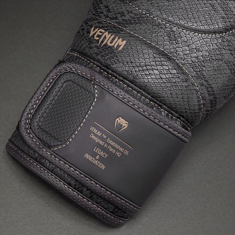 Bokszkesztyűk Venum Impact Evo Scales Boxing dark grey 3