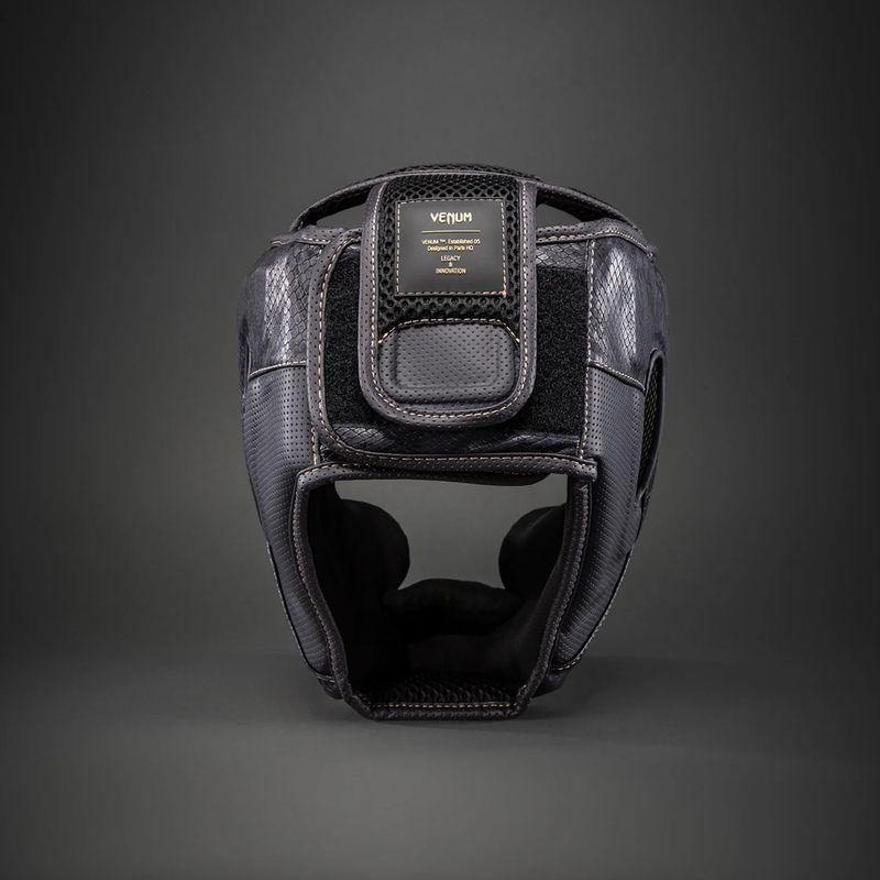 Box fejvédő Venum Impact Evo Scales dark purple 4