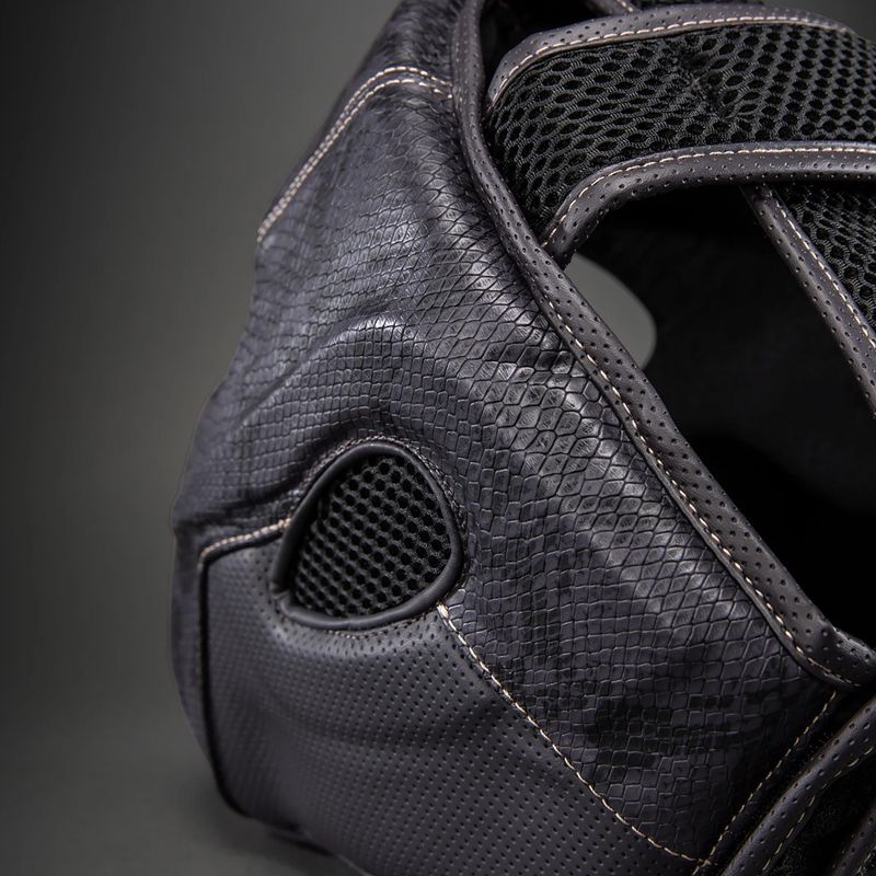 Box fejvédő Venum Impact Evo Scales dark purple 6